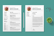 Resume Template Design Layout, a Resume Template by MightyDesign (Thumbnail 1 of 8)