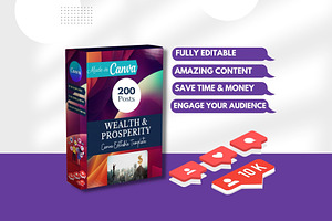 200 Wealth & Prosperity - Canva Post