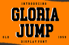 Gloria Jump Font