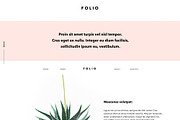 FOLIO | Adobe Muse Website Template, a Websites & App Template by Basic Creations (Thumbnail 3 of 6)