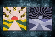 Psychedelic Background Pack, an Illustration by Imamul001 (Thumbnail 4 of 4)