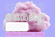 Cotton Candy Cloud Font, a Handwritten Font by Eryn Rose Design (Thumbnail 10 of 10)