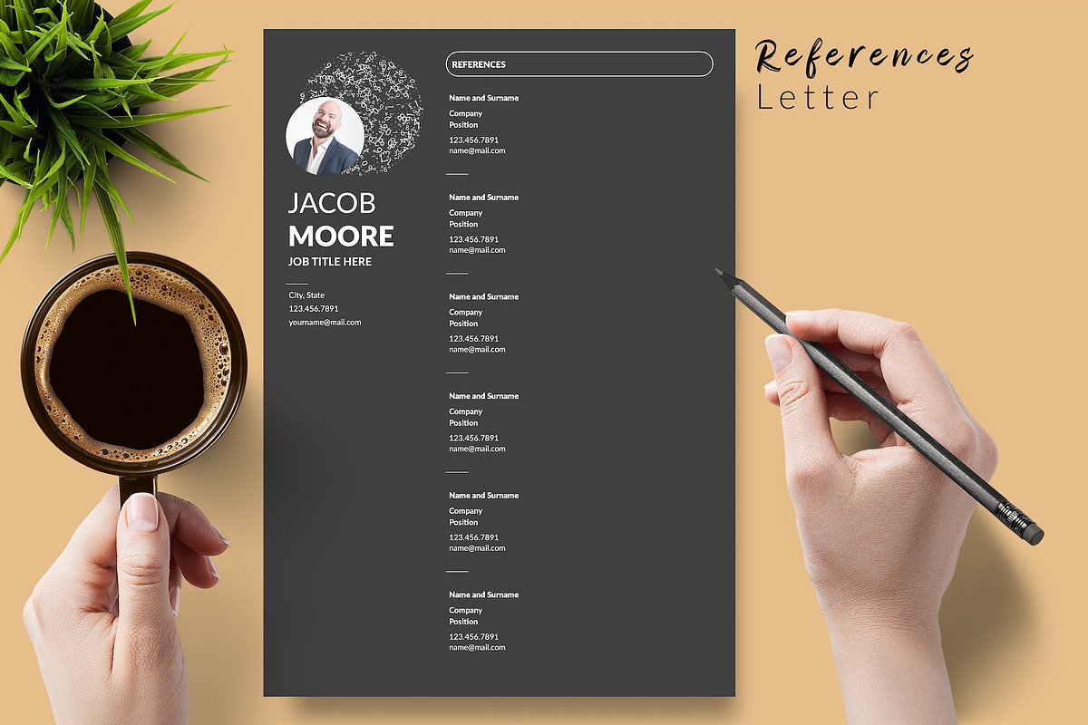 Creative CV Bundle / Resume - Jacob, a Resume Template by Templates Design Co. (Photo 10 of 23)
