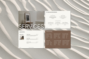 Services Guide / Brochure Template