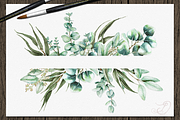 Eucalyptus Frames Illustration, a Decorative Illustration by DioFlow (Thumbnail 3 of 6)