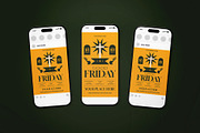 Yellow Vintage Good Friday Flyer, a Flyer Template by The Good Store (Thumbnail 2 of 2)