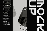 Metal Bucket Mockup, a Household Mockup by hiddemaru (Thumbnail 4 of 4)
