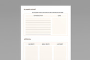 Project Planner Template, a Stationery Template by MightyDesign (Thumbnail 6 of 10)