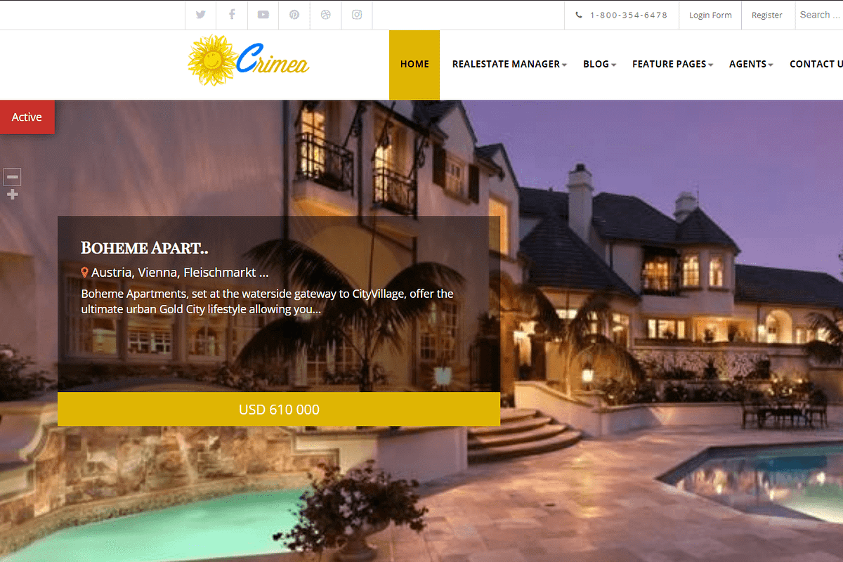 Crimea - Real Estate Template, a HTML Template by Ordasoft (Photo 4 of 4)