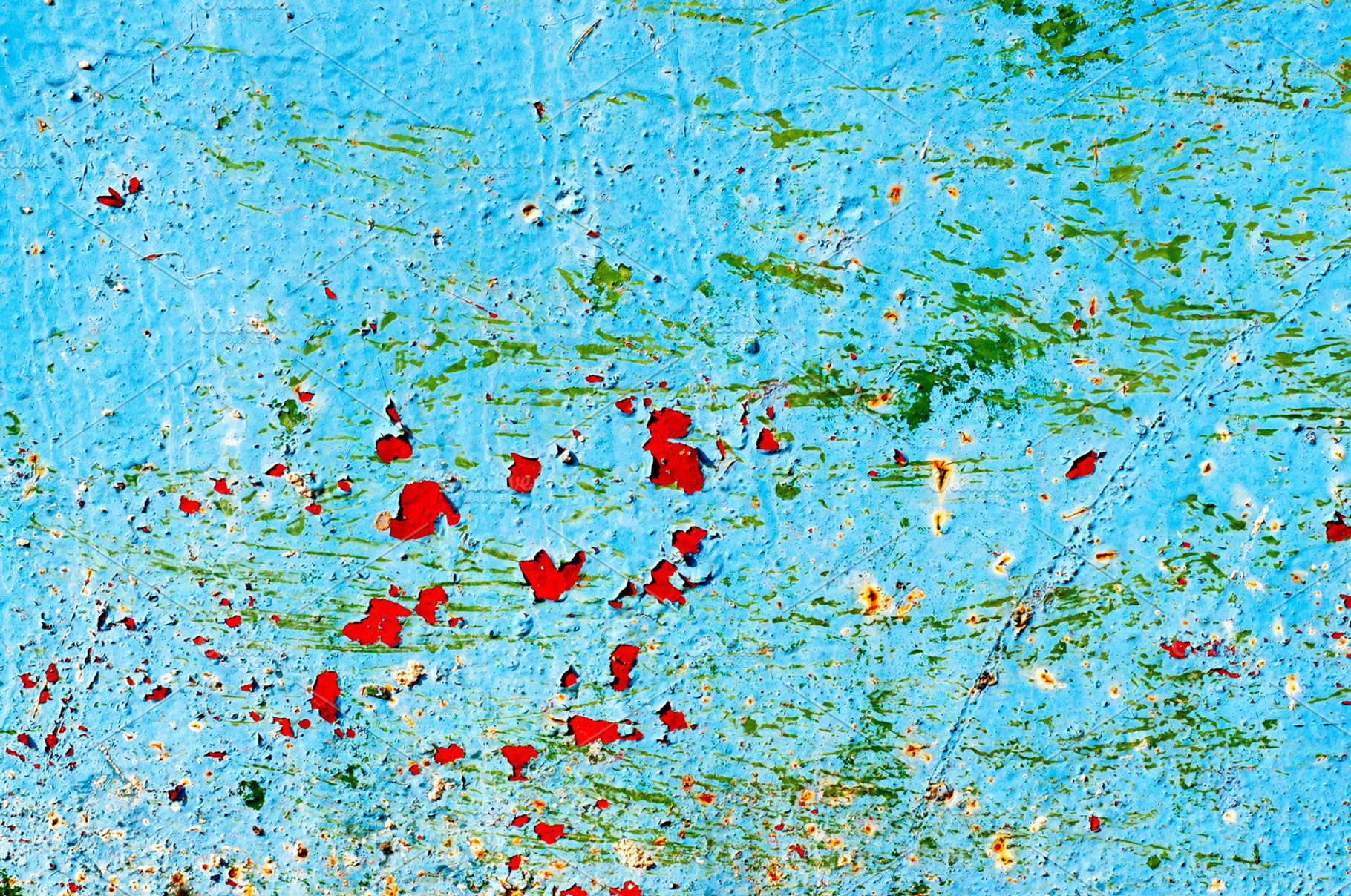 Distressed Painted Texture