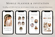 Wedding mood board mobile template, a Social Media Template by EvaTemplates (Thumbnail 3 of 7)