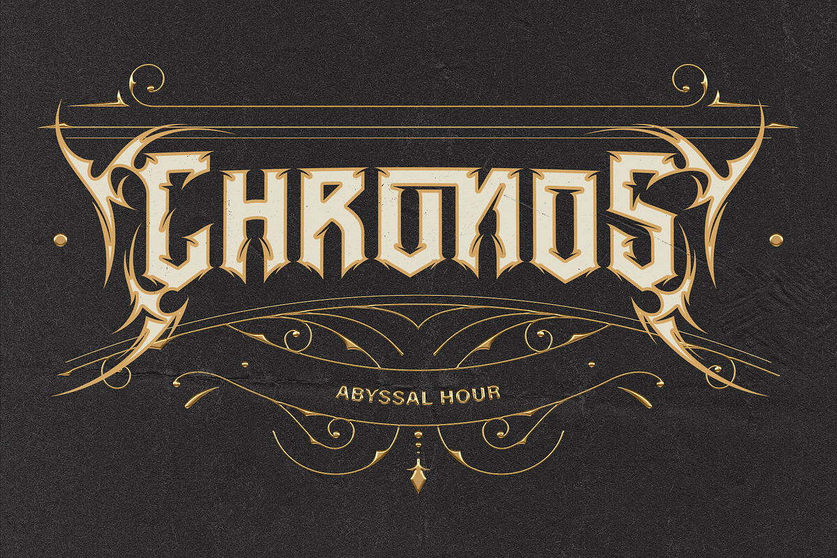 Istarot – Heavy Metal Typeface, a Blackletter Font by Letterara (Photo 2 of 15)