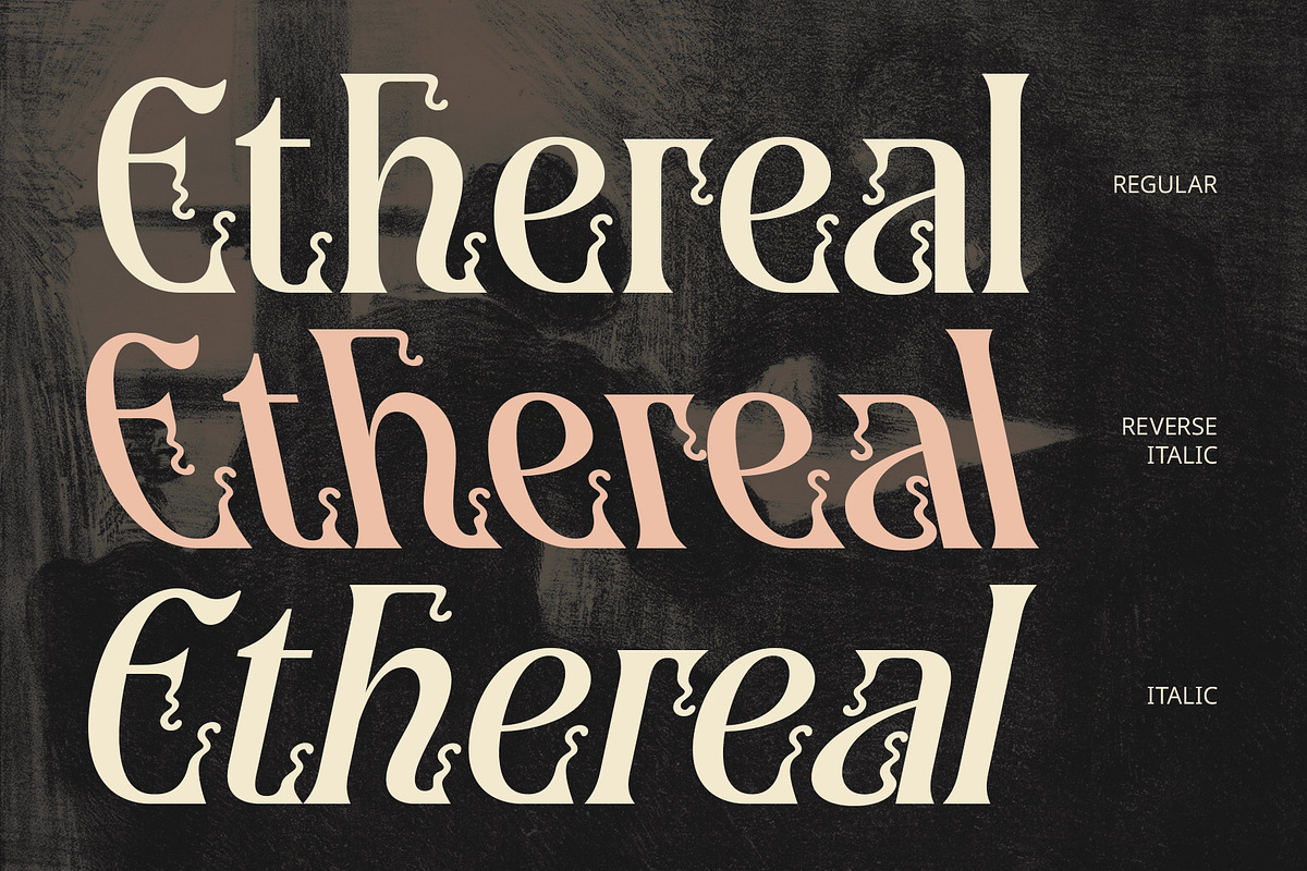 CS Evaris – Decorative Font, a Serif Font by Craft Supply Co. (Photo 5 of 8)