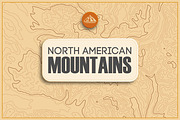 North American Mountains Set, a Texture Illustration by RDShop (Thumbnail 1 of 7)