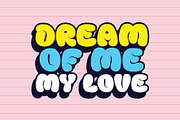 COCO MILK - A Cute Funny Font, a Slab Serif Font by nIznaztype (Thumbnail 4 of 6)