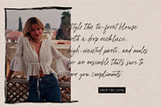 the stylish babes. modern script, a Handwritten Font by PeachCreme (Thumbnail 7 of 16)