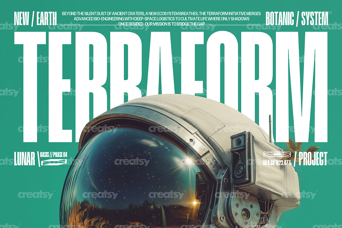 Where Life Breathes Poster Template, a Poster Template by creatsy5 (Photo 3 of 4)