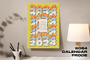 2024 Calendar | JUMBU, a Stationery Template by Two Sleepy Heads Studio (Thumbnail 1 of 4)