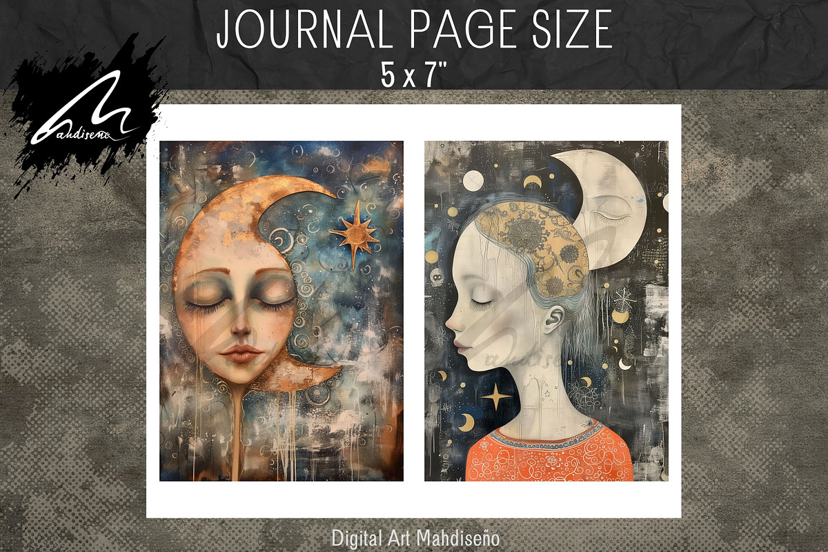 Astronomical Papers, Collage, a Person Illustration by Digital Art Mahdiseño (Photo 4 of 9)