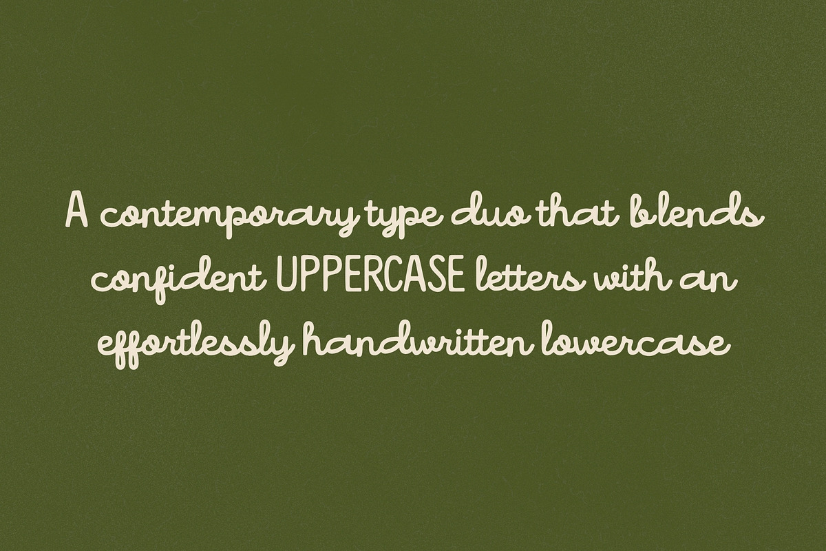 Honeyline - Organic Script Duo, a Sans Serif Font by HipFonts (Photo 2 of 14)