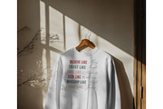 Believe Like Mary Tshirt SVG, an Object Graphic by Digi_Design_World (Thumbnail 7 of 12)