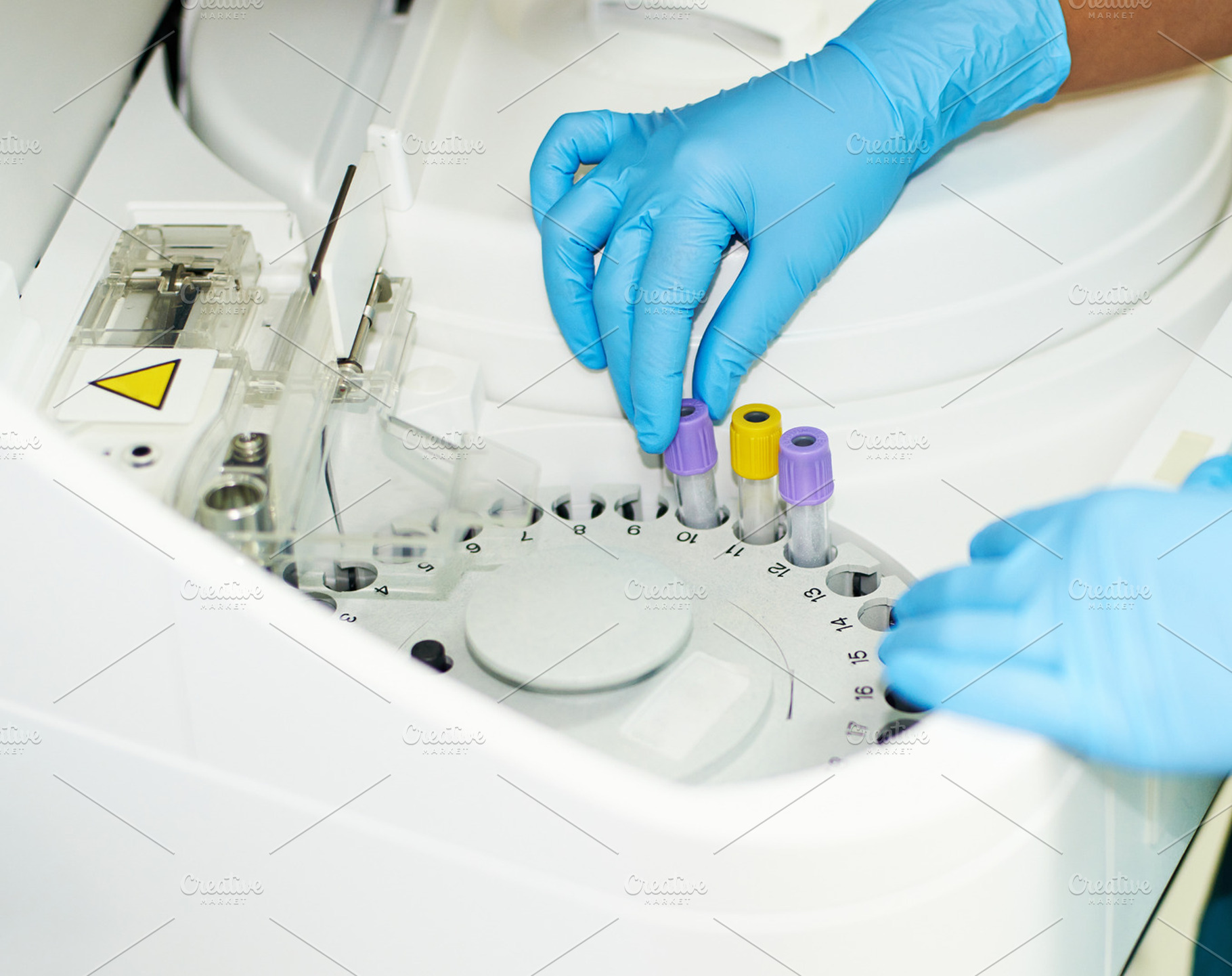 Medical laboratory, a Background Photo by LaserPrint