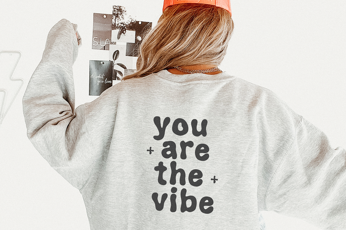Magic Vibes Club | Retro Wavy Font, a Handwritten Font by KA Designs (Photo 2 of 11)