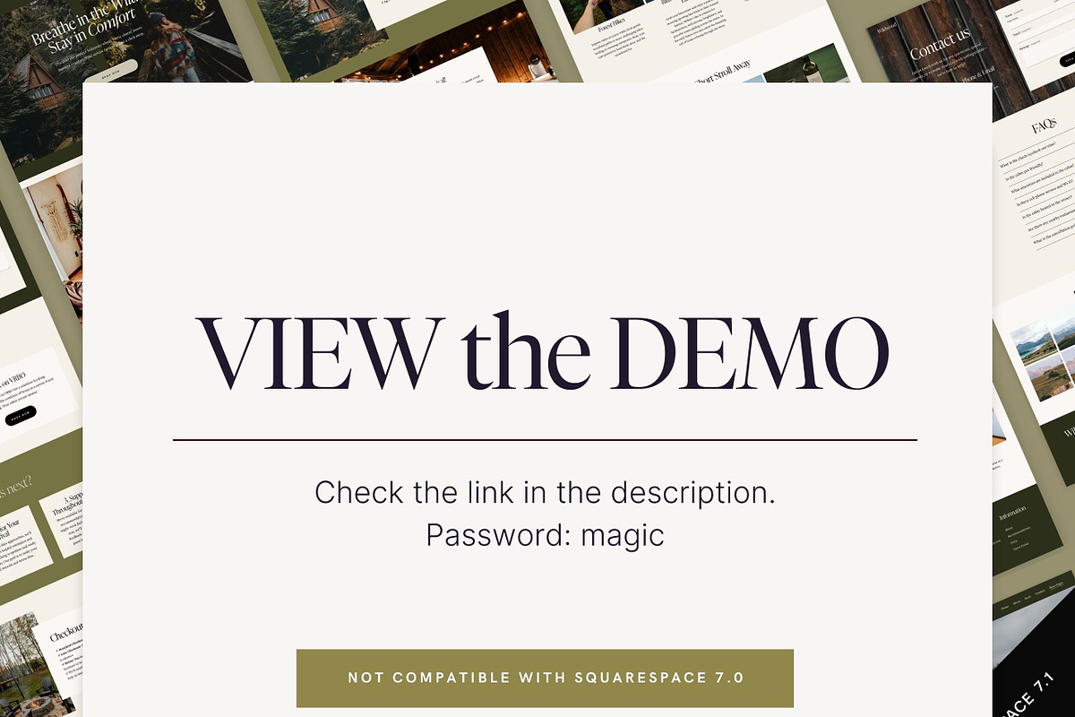 AirBnB Squarespace Website Template, a Squarespace Template by MartaLebre (Photo 10 of 10)