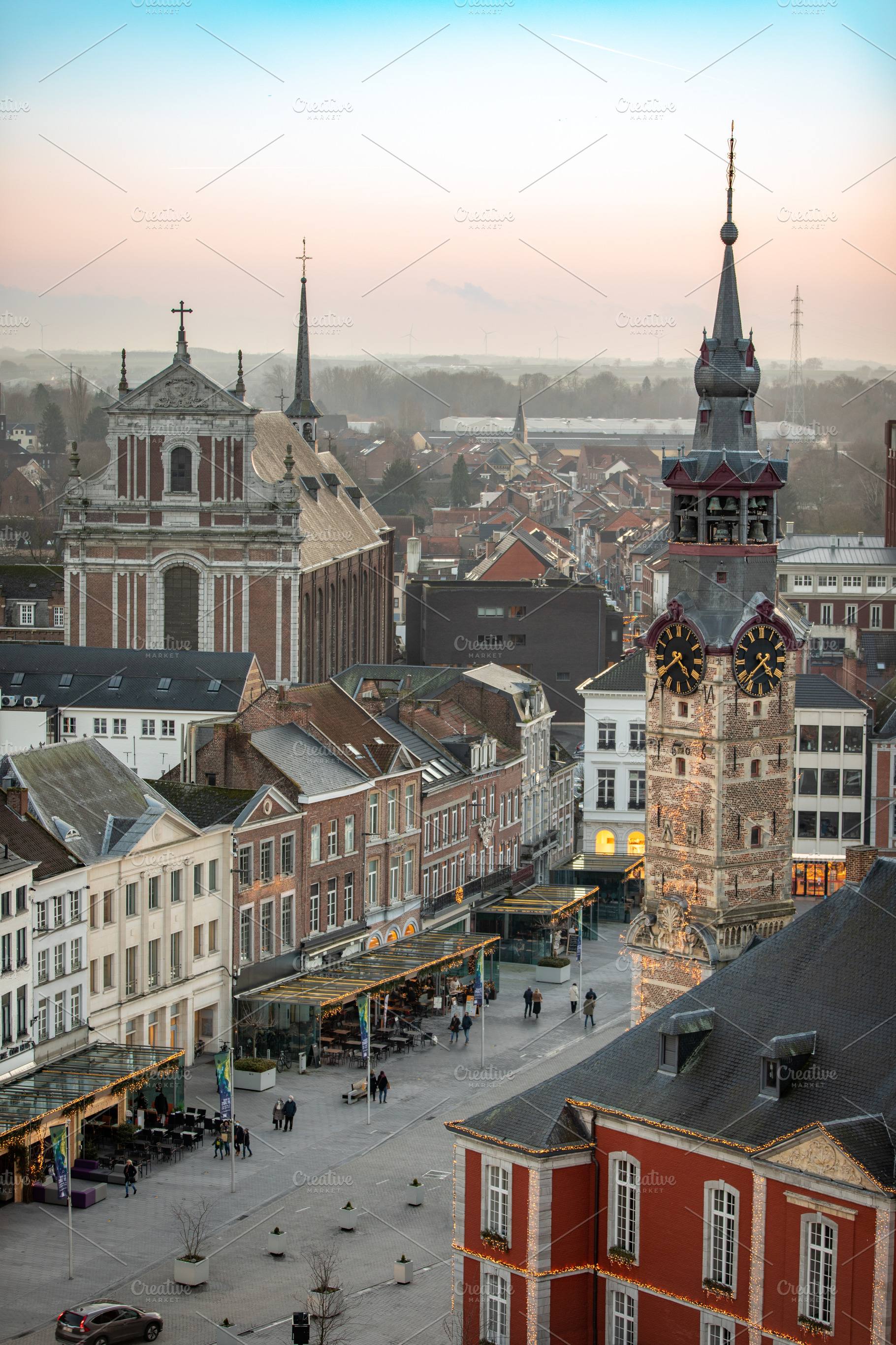 The Grote Markt of Sint-Truiden., a Holiday Photo by misign
