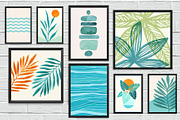 Coastal Art Posters Pack, a Decorative Illustration by kristiangallagher (Thumbnail 2 of 3)