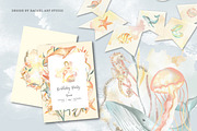 Mermaid and The Sea, an Animal Illustration by Rachel Art Studio (Thumbnail 8 of 10)