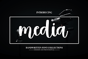 media | Script Font, a Script Font by Scratchones (Thumbnail 1 of 8)
