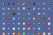 640 Flat icons+PixelDropr, an Icon by EpicShop (Thumbnail 4 of 5)