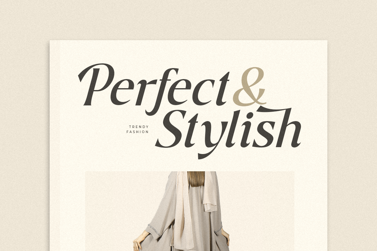 Journey – Aesthetic Serif Font, a Serif Font by Hamz Studio (Photo 10 of 20)