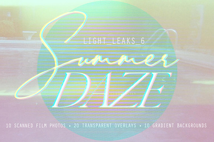 Light Leaks 6 | Summer Daze + Bonus, an Abstract Photo by Melanie Helena