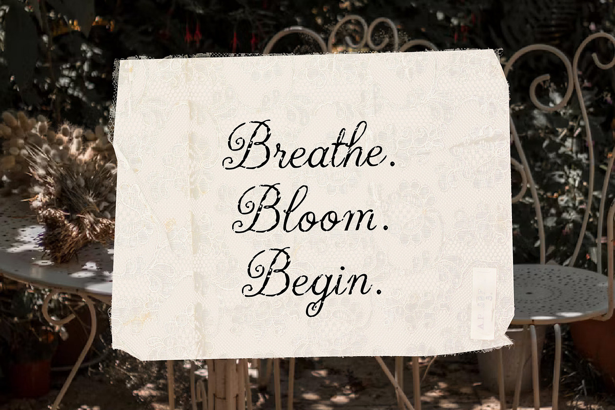 Gardia: Delicate Vintage Script Font, a Script Font by Tyasify (Photo 6 of 7)