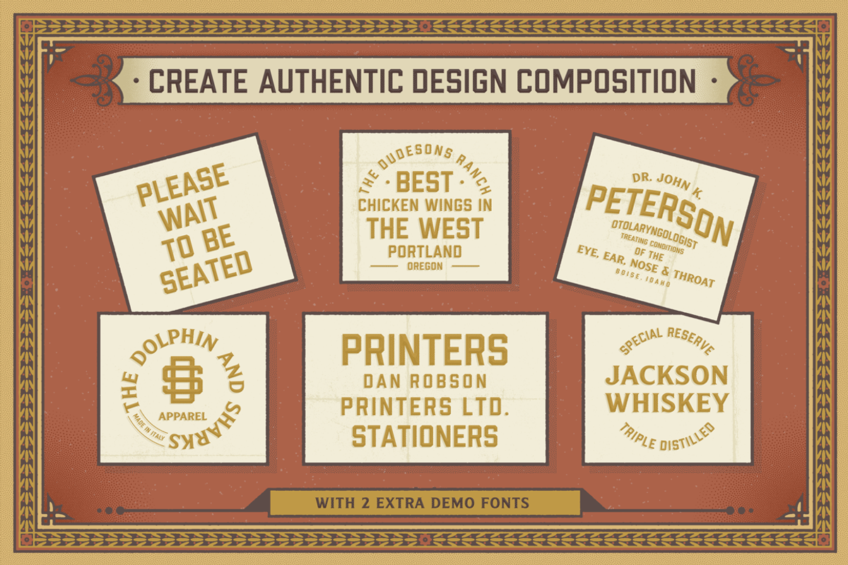 S&S Amberosa, a Font by Spencer & Sons Co. (Photo 4 of 9)