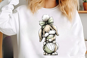 Watercolor easter bunny clipart Png, an Illustration by SinaCreation (Thumbnail 6 of 11)