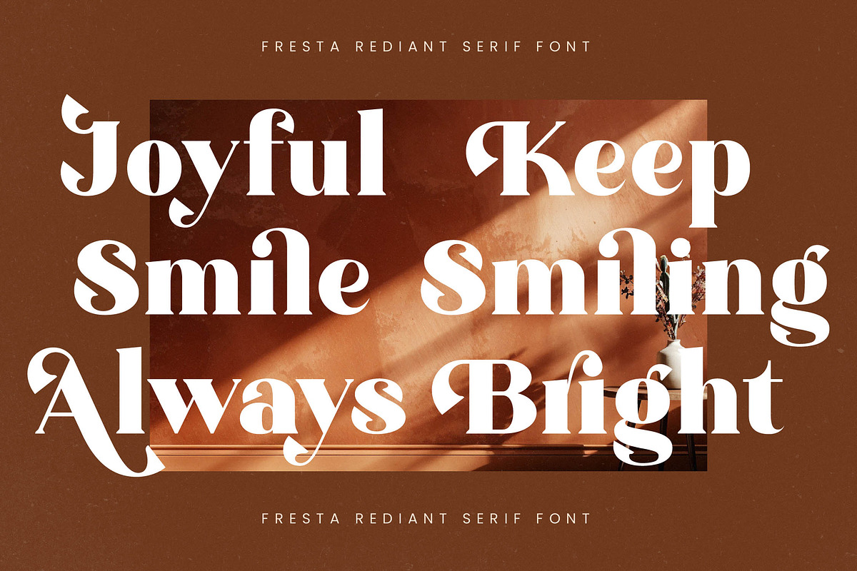 Fresta Rediant - Luxury Serif Font, a Serif Font by timelesstype.co (Photo 9 of 20)