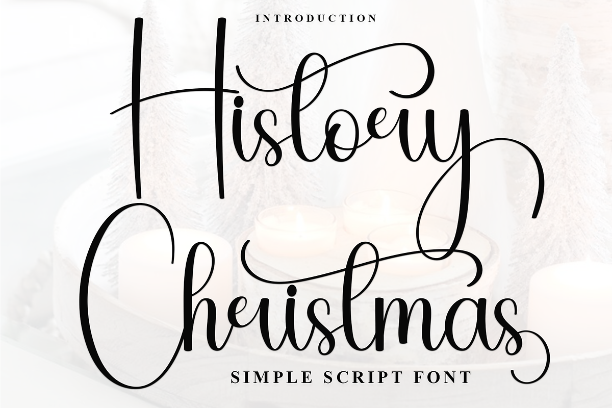 History Christmas, a Handwritten Font by FreshTypeINK (Photo 1 of 8)