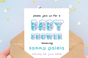 Rainbow Sky - SVG Color Cute Font