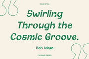 CS Graze Drawn, a Sans Serif Font by Craft Supply Co. (Thumbnail 2 of 8)