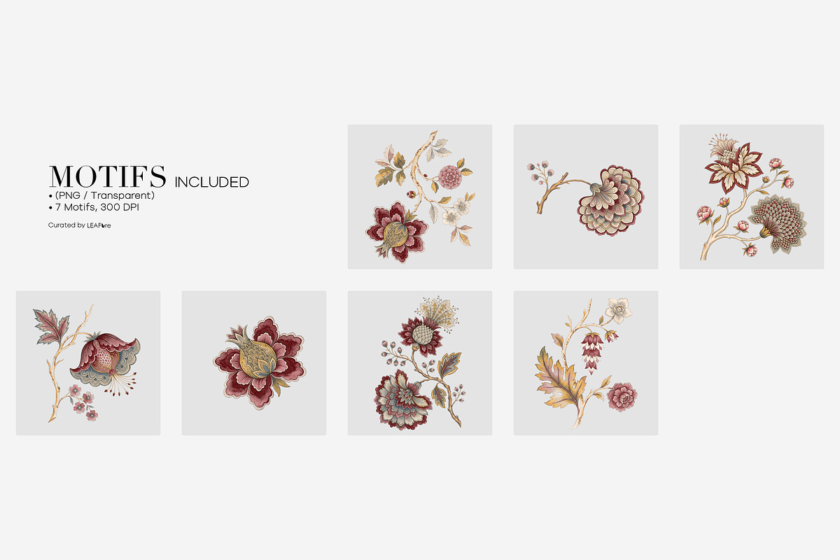 Chintz Exquisite Seamless Patterns, a Pattern Graphic by LEAFure (Photo 8 of 11)