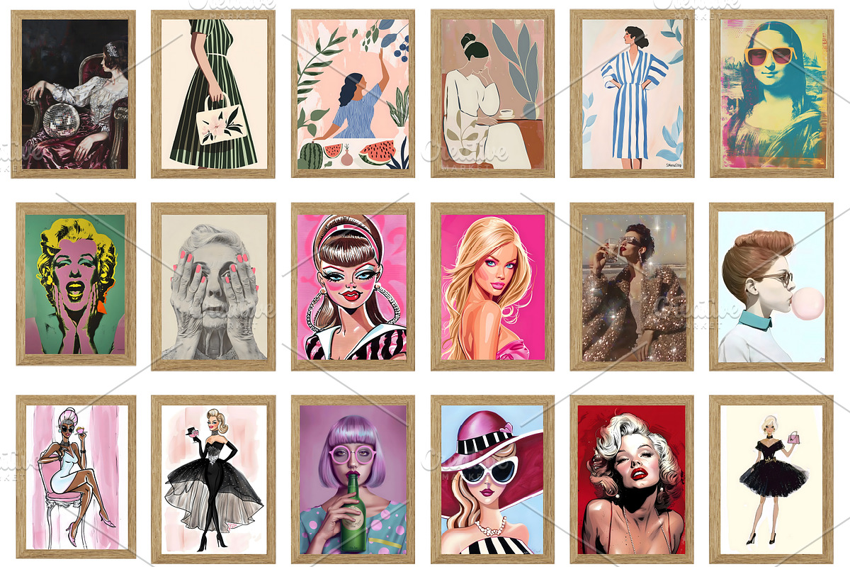 Women Portrait, Women wall Posters, a Wallpaper Photo by Chipshpow Graphics (Photo 9 of 10)