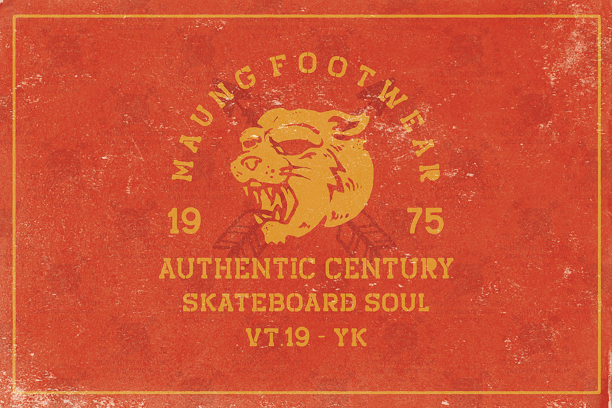 VT BASKAR - Vintage Font preview 2