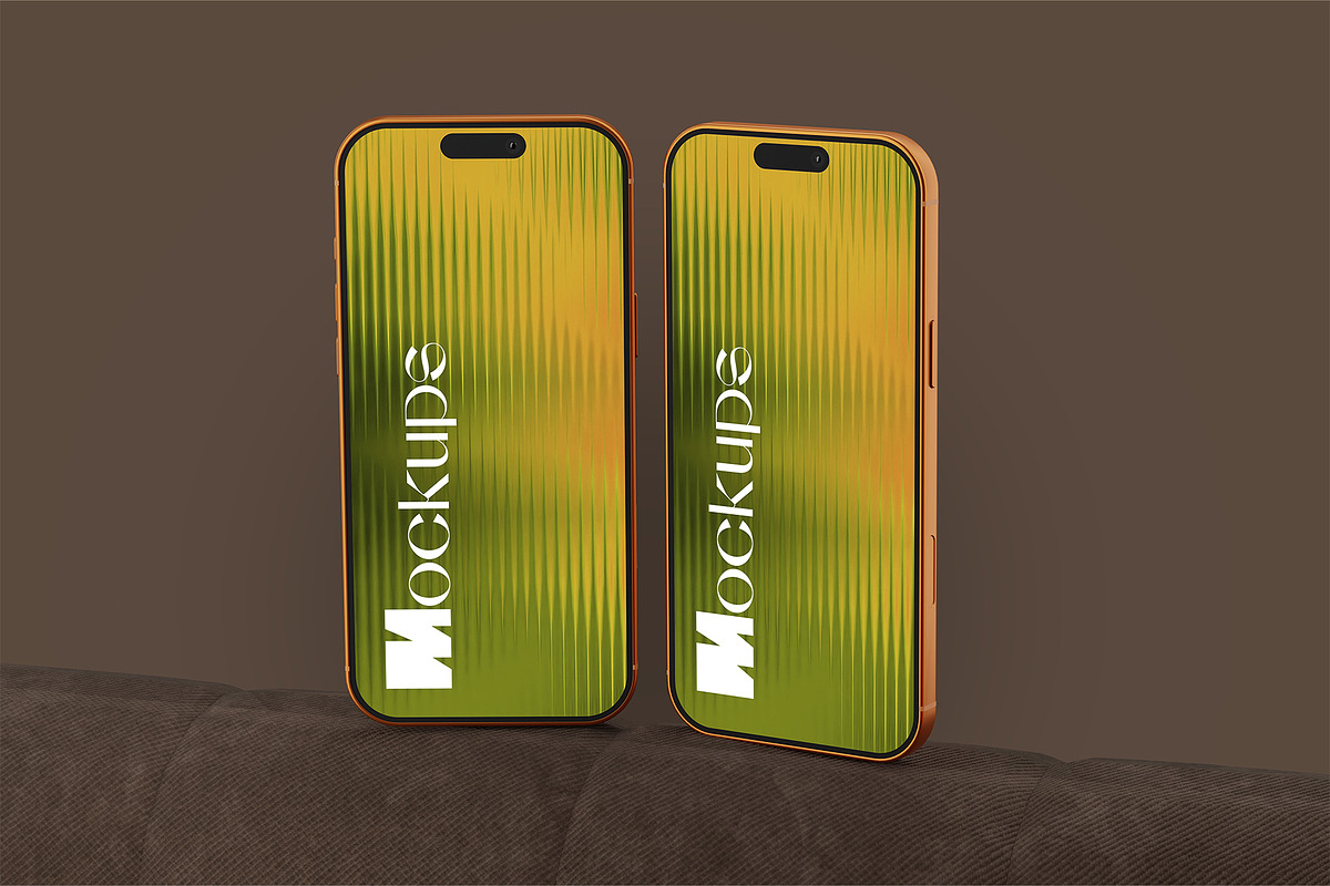 iPhone 17 Pro Max Mockups, an iPhone Mockup by areadesain (Photo 3 of 4)