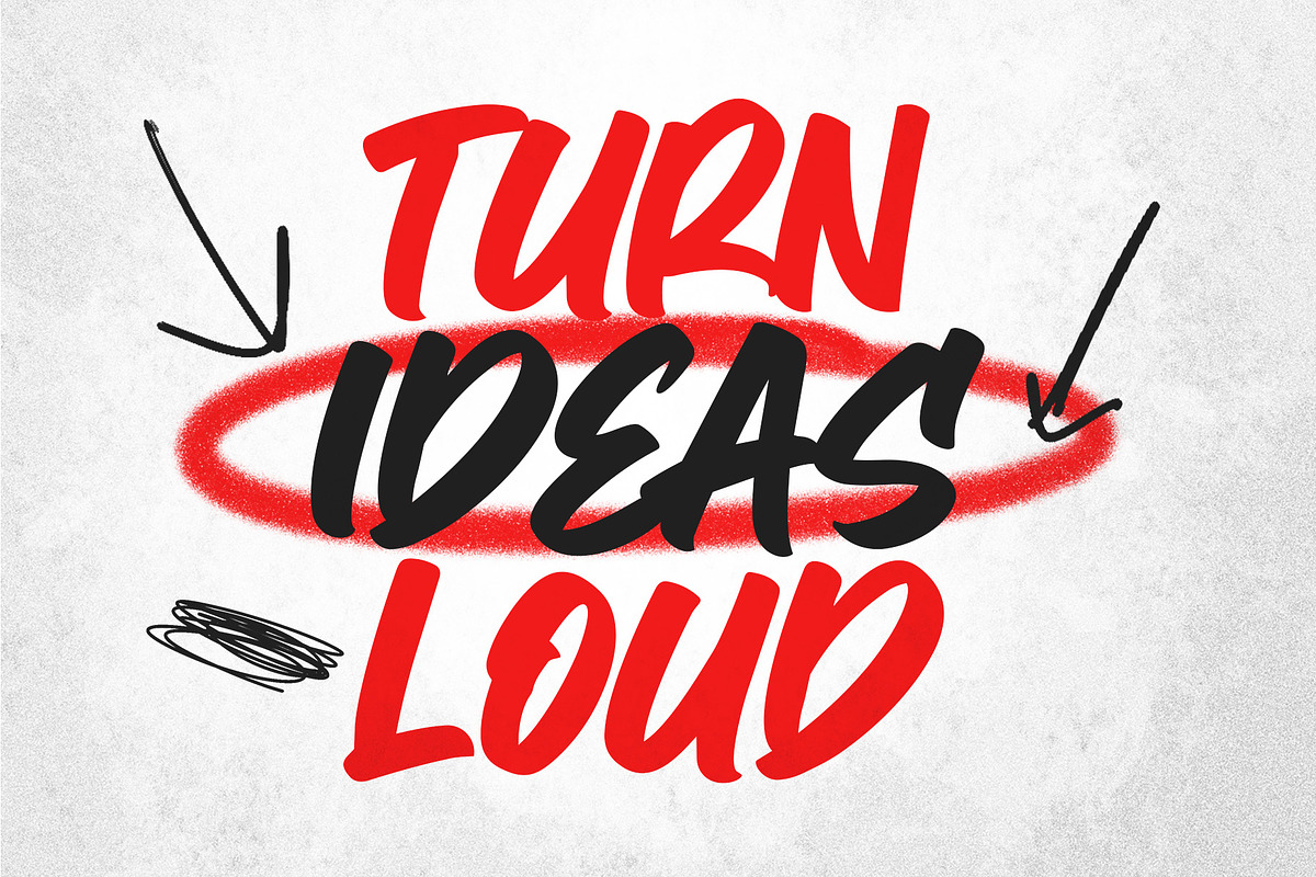Scribox Marker – Bold Street Brush, a Handwritten Font by decographstud (Photo 3 of 8)