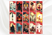 Korean Tarot Cards Deck, a Decorative Illustration by Mugio (Thumbnail 2 of 4)