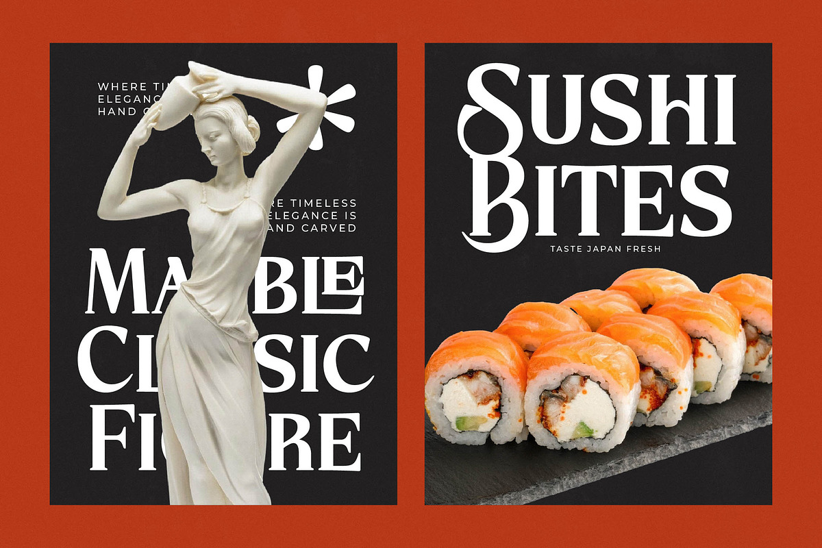 Storm Blokade Modern Display Serif, a Serif Font by timelesstype.co (Photo 4 of 20)