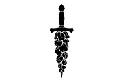 Ornamental Dagger Silhouette Bundle, an Object Illustration by Gaye Art (Thumbnail 21 of 31)